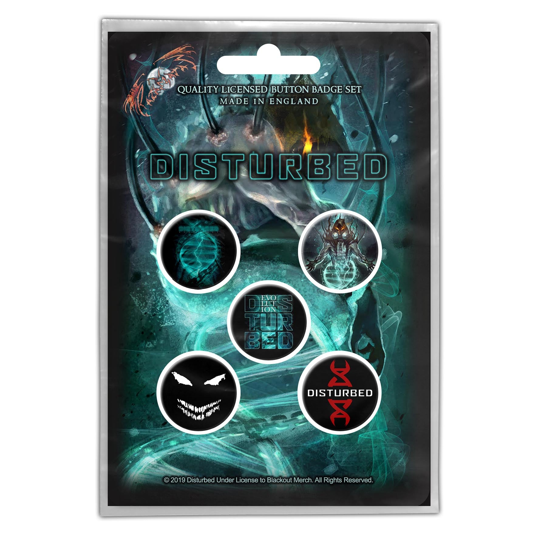 Disturbed - Evolution Button-Set