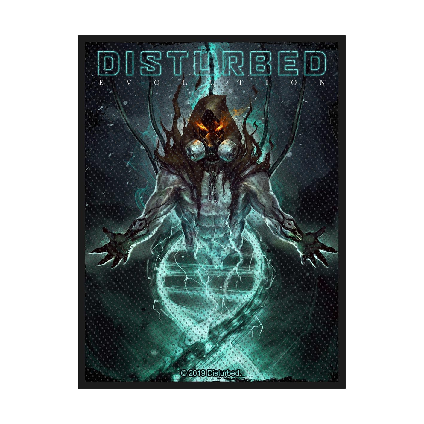 Disturbed - Evolution Hooded Patch Aufnäher