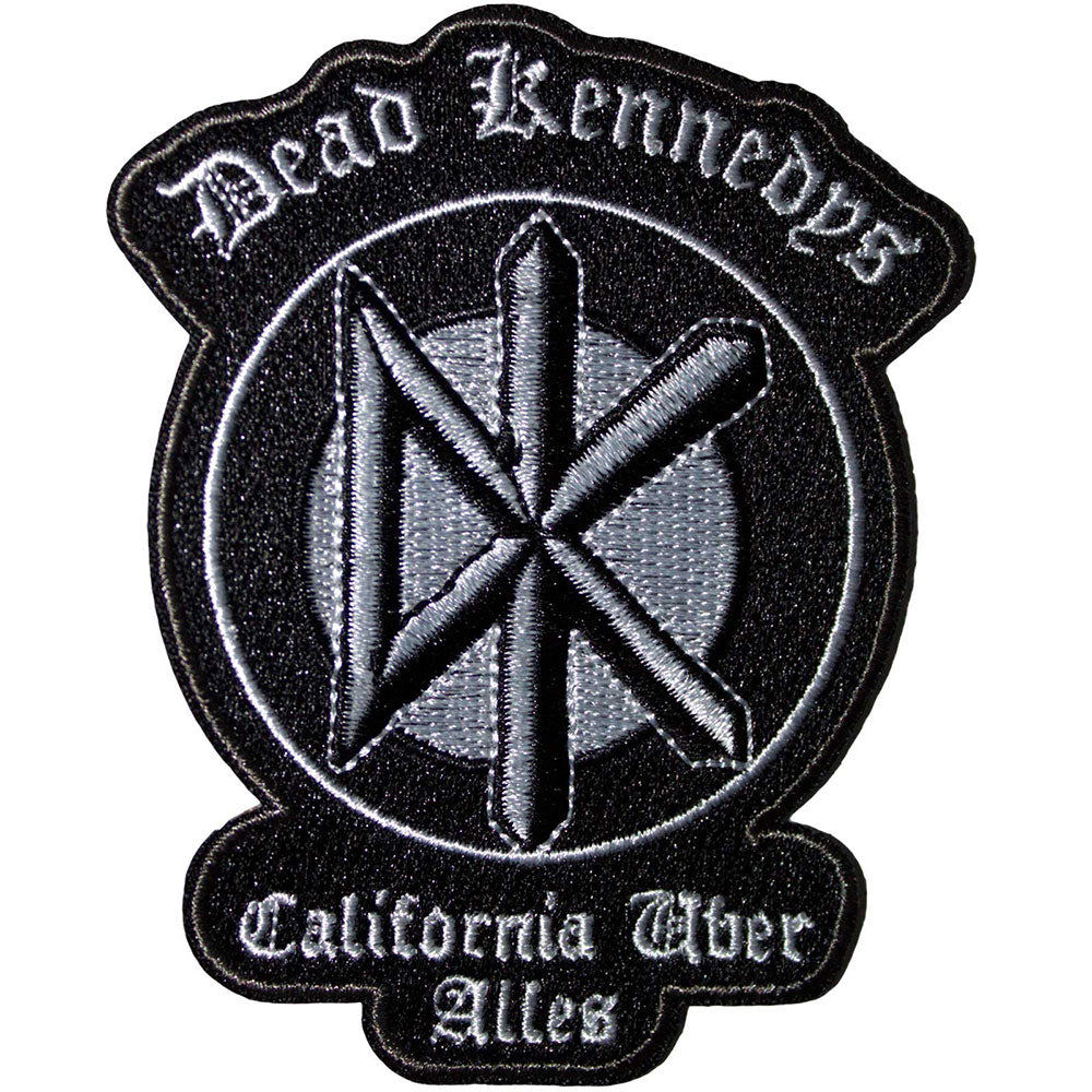 Dead Kennedys - California Uber Alles B/W Patch Aufnäher ca. 9x 7,1cm