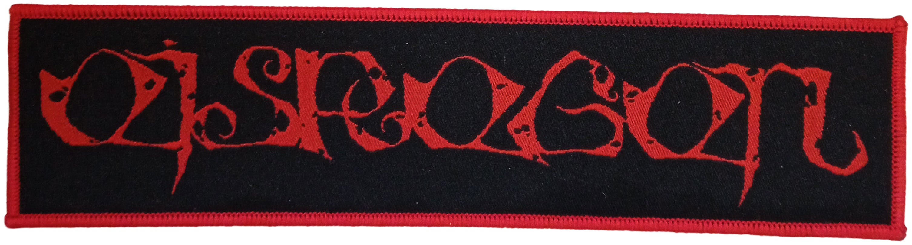 Eisregen - Logo Superstripe Patch Aufnäher ca. 5x 20cm