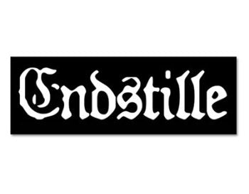 Endstille - Logo Patch Aufnäher ca. 4x 13cm
