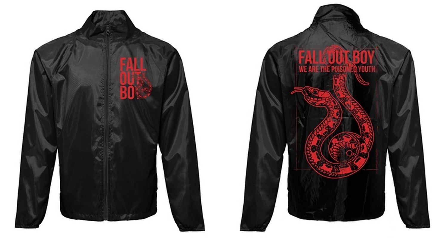 Fall Out Boy - Snake Windbreaker/Regenjacke