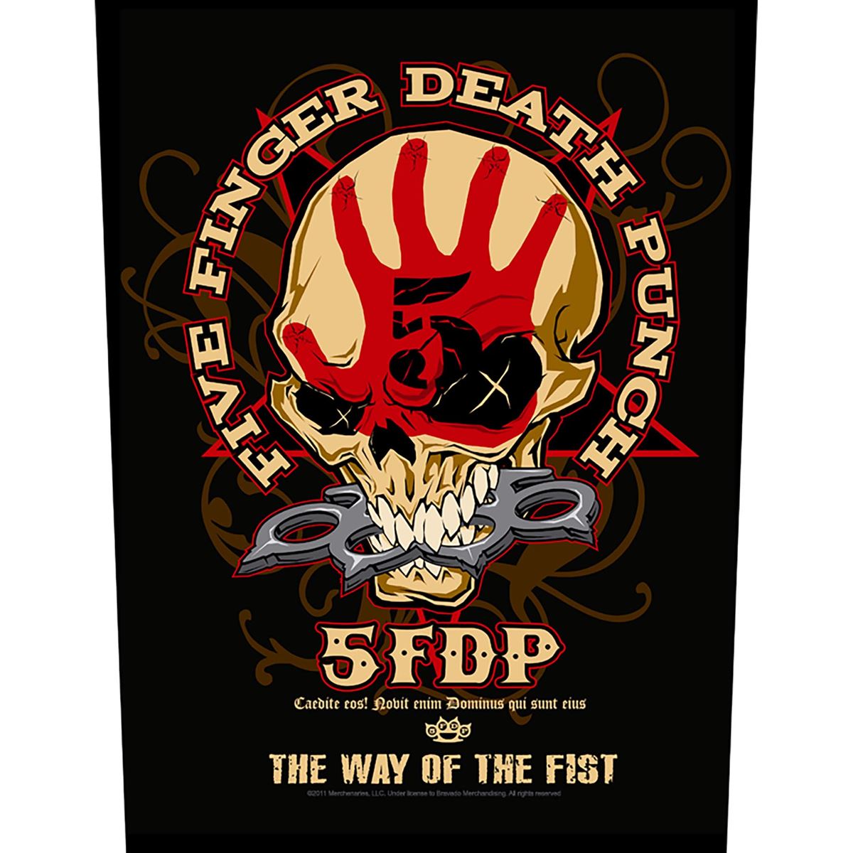 Five Finger Death Punch - The Way Of The Fist Backpatch Rückenaufnäher