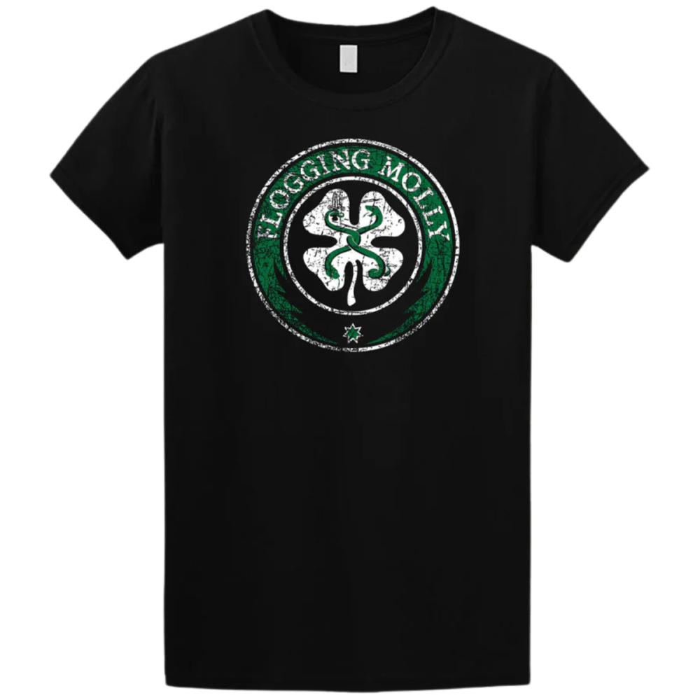 Flogging Molly - Distressed Logo T-Shirt