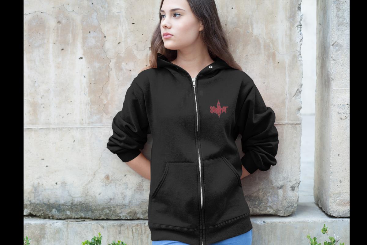 Slipknot - 9 Pointed Star Ladies Kapuzenjacke