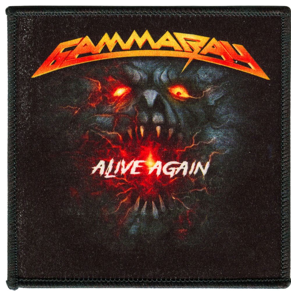 Gamma Ray - Alive Again Patch Aufnäher ca. 10x 10cm