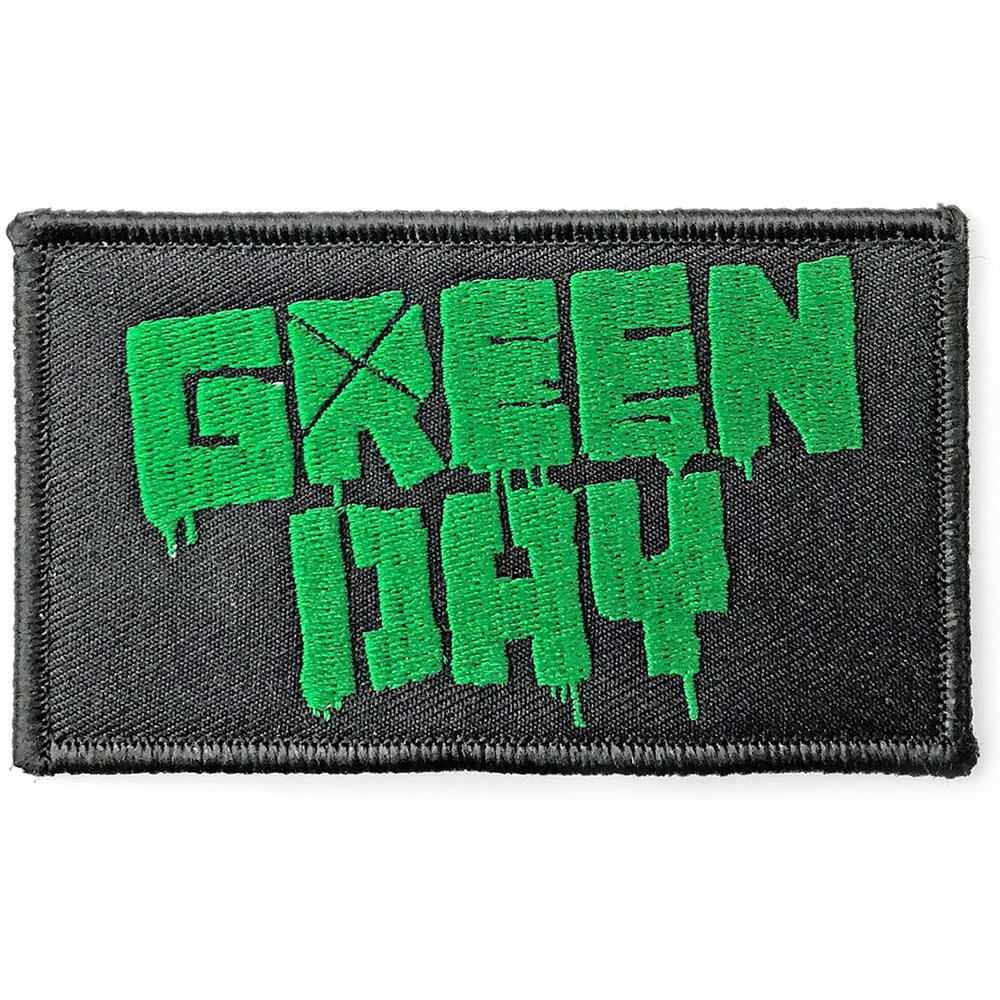 Green Day - Green Logo Patch Aufnäher