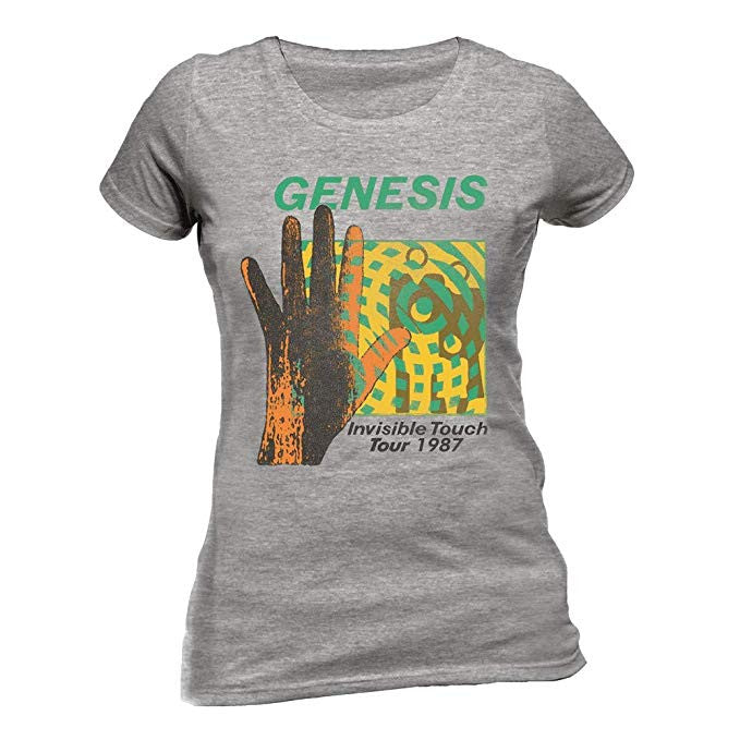 Genesis - Invisible Touch Tour 1987 Damen Shirt Gr. XL