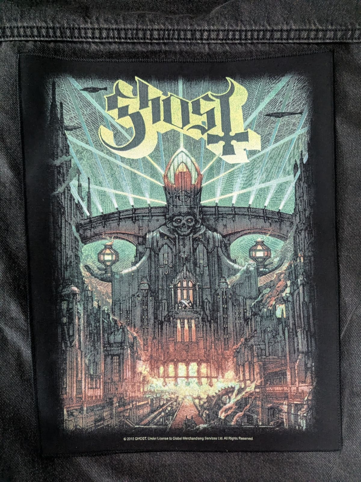 Ghost - Meliora Backpatch Rückenaufnäher