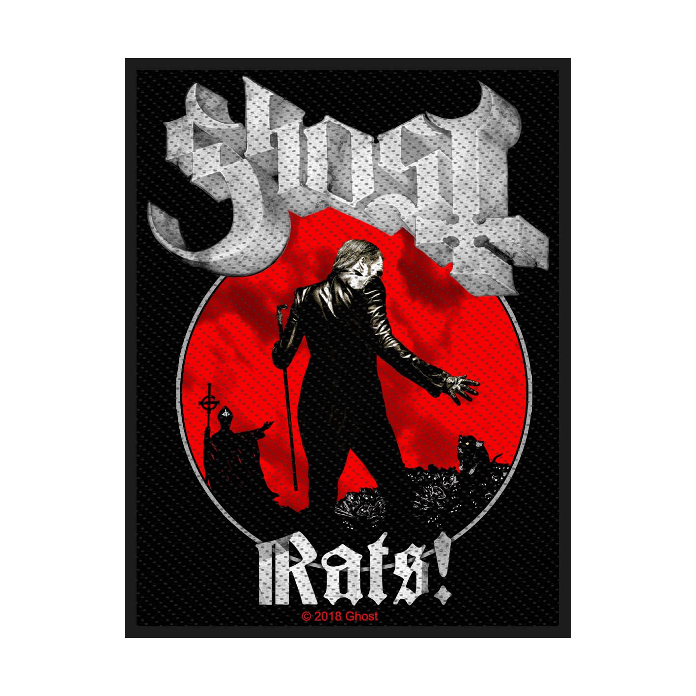Ghost - Rats Patch Aufnäher