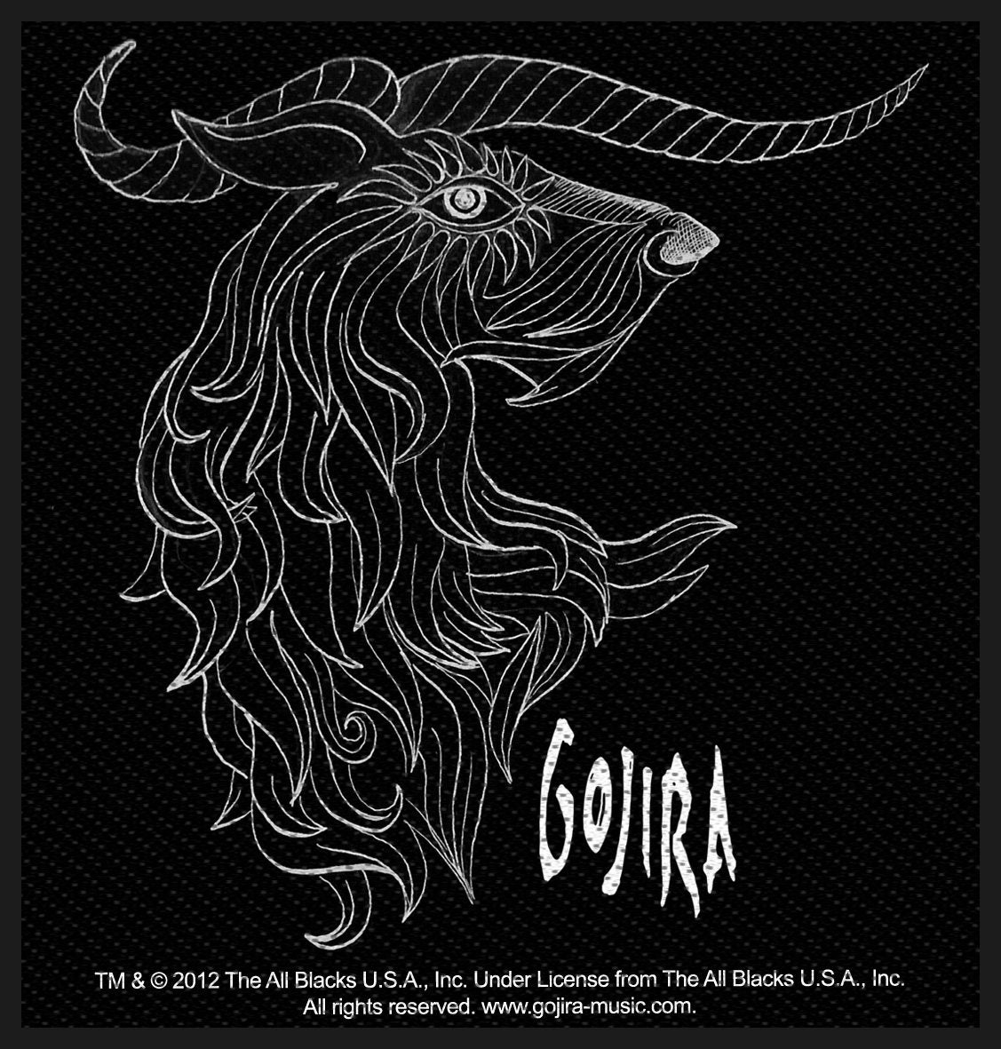 Gojira - Horns Patch Aufnäher