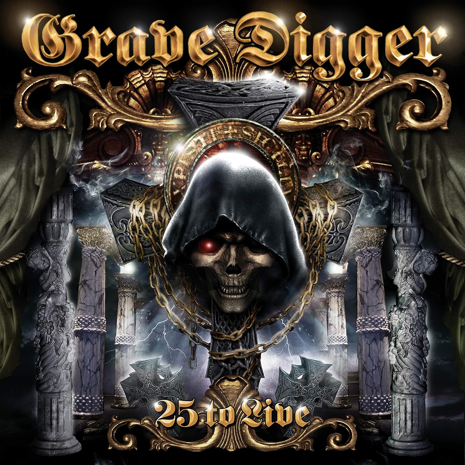 Grave Digger - 25 To Live DVD