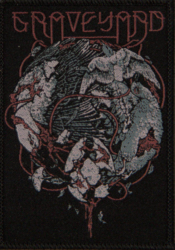 Graveyard - Fen Fire Bird Patch Aufnäher ca. 10x 7cm