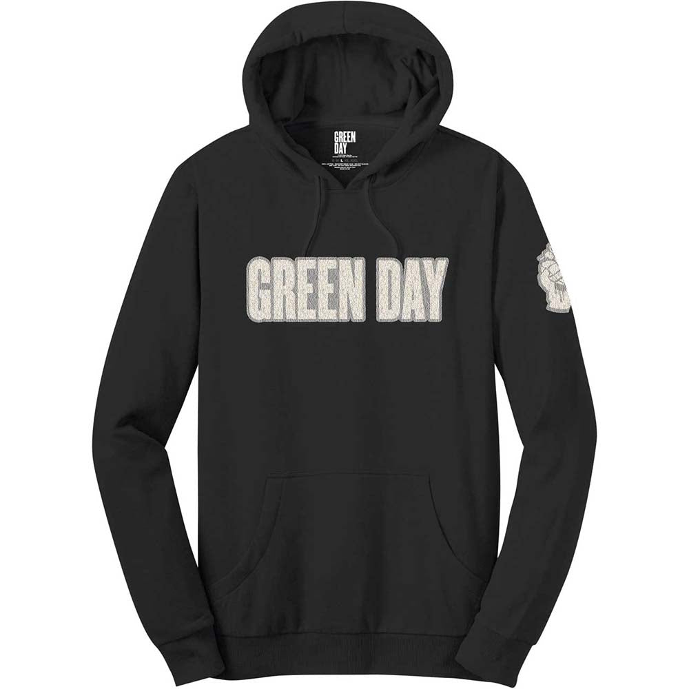 Green Day - Logo Applicue Kapuzenpullover
