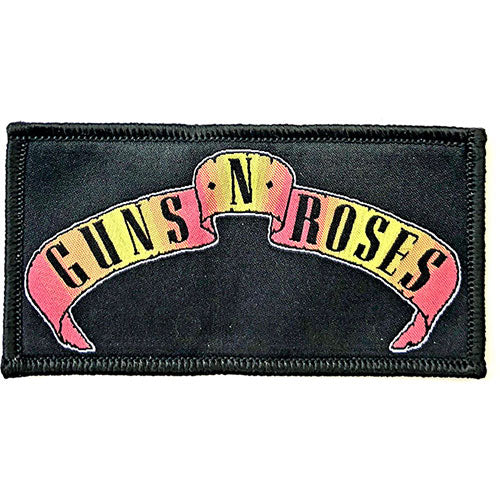 Guns And Roses - Scroll Logo Patch Aufnäher