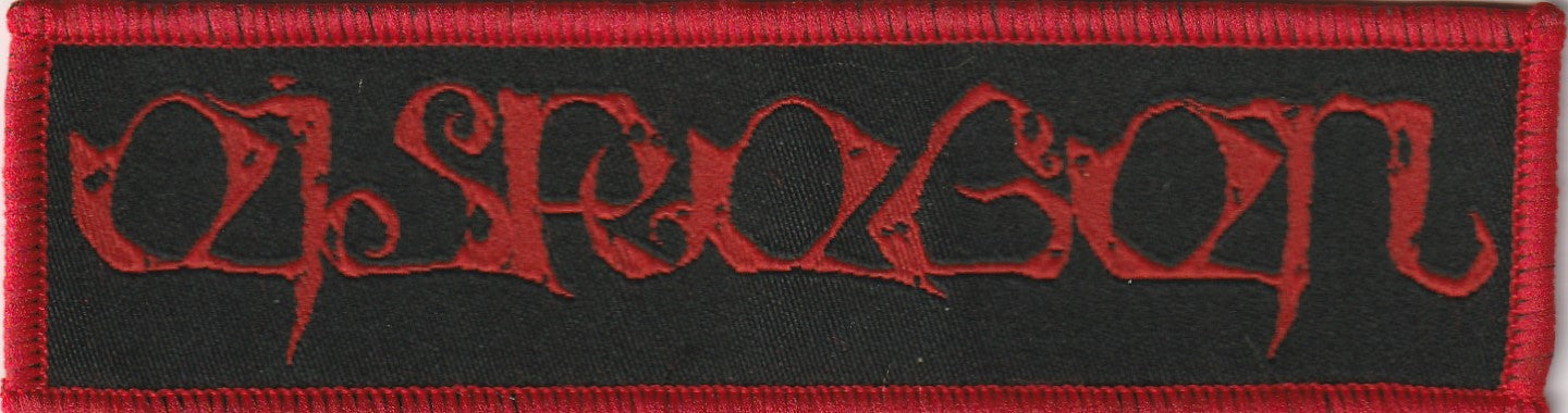 Eisregen - Logo Patch Aufnäher ca. 3,4x 12cm