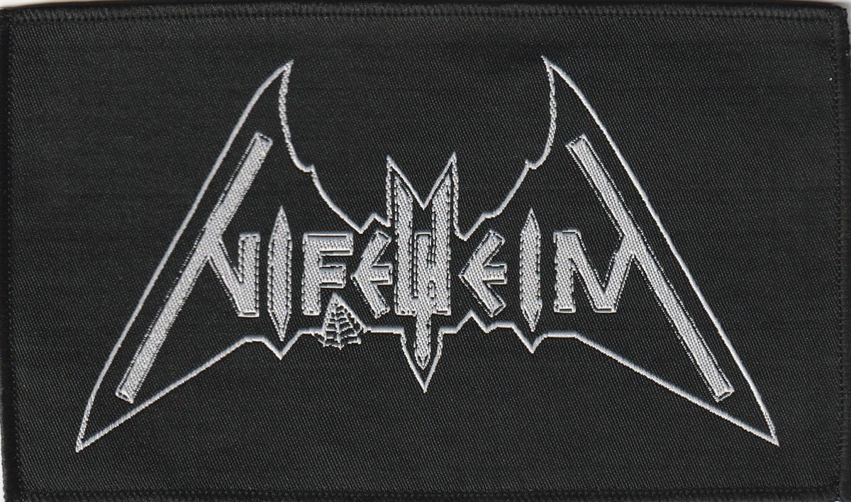 Nifelheim - Big Logo Patch Aufnäher ca. 8,7x 14,5cm