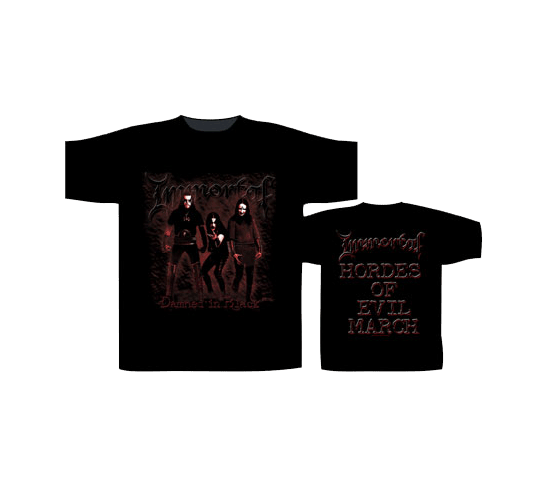 Immortal - Damned In Black T-Shirt