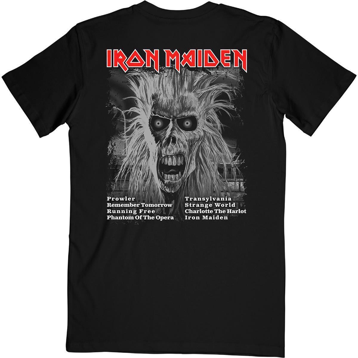 Iron Maiden - First Album Track List V.3. T-Shirt