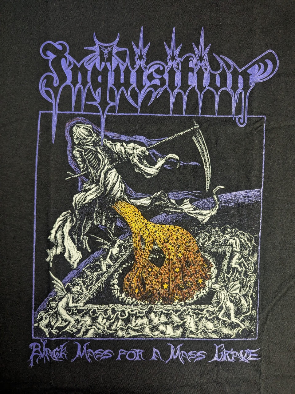 Inquisition - Black Mass For A Mass Grave T-Shirt
