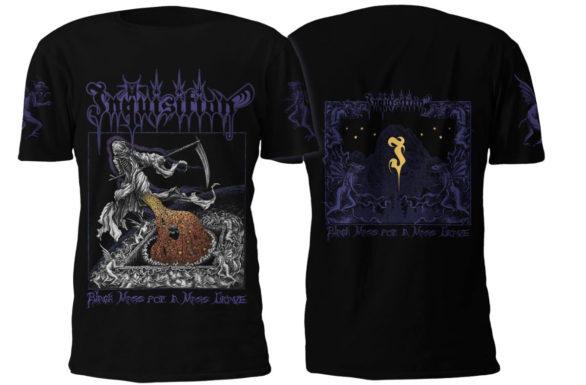 Inquisition - Black Mass For A Mass Grave T-Shirt