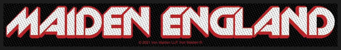 Iron Maiden - Maiden England Superstripe Patch ca. 20x 5cm