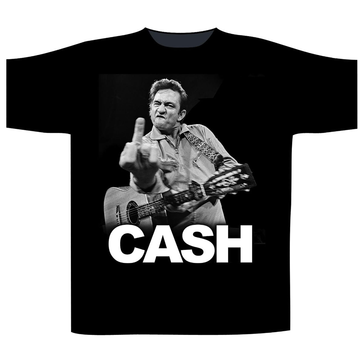 Johnny Cash - The Bird T-Shirt