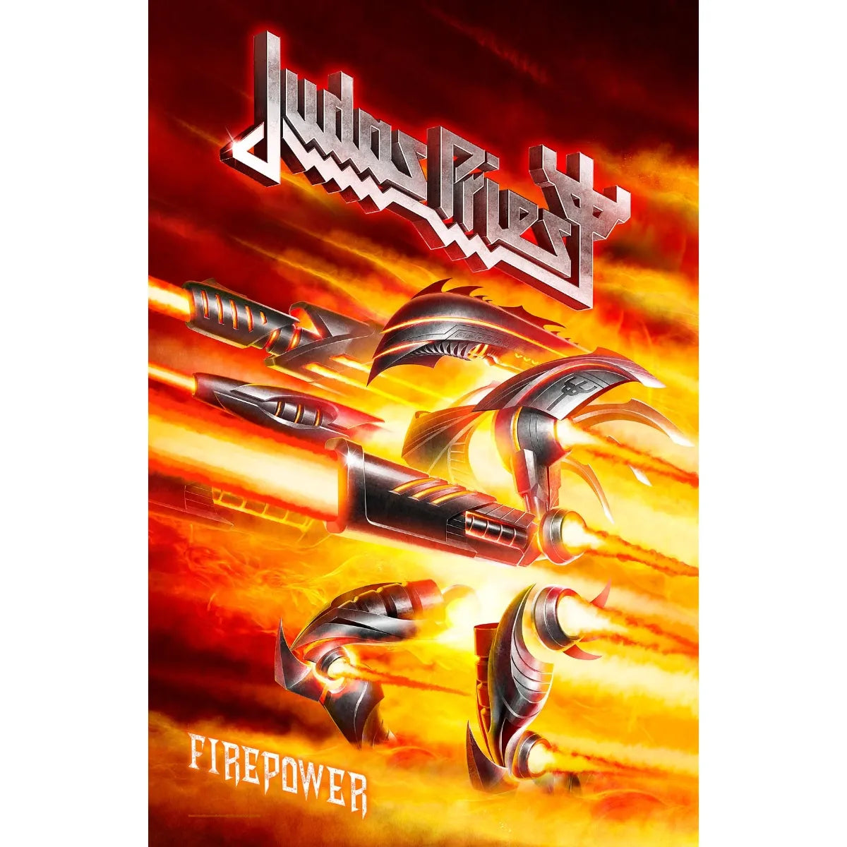 Judas Priest - Firepower Premium Posterflagge
