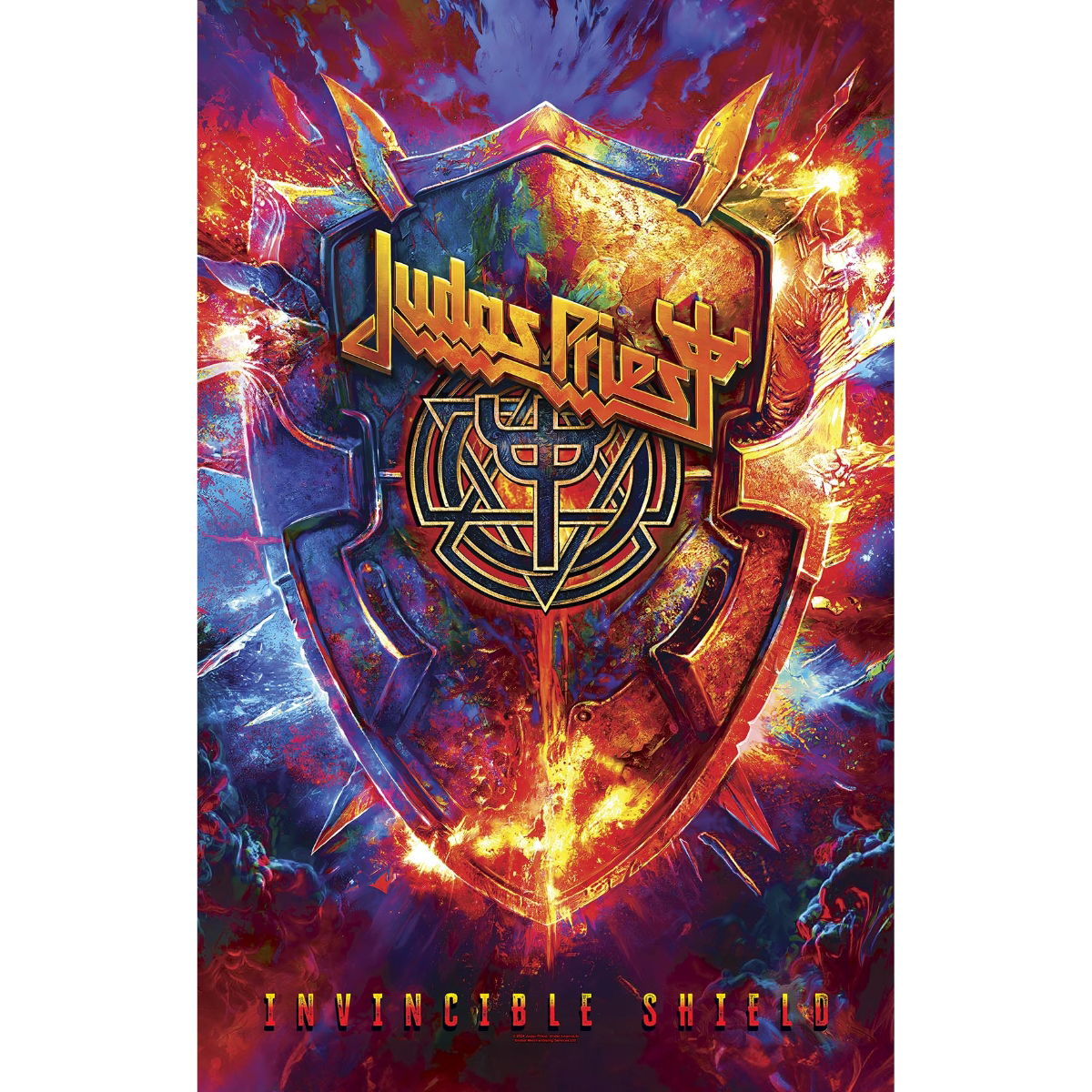 Judas Priest - Invincible Shiel Posterflagge