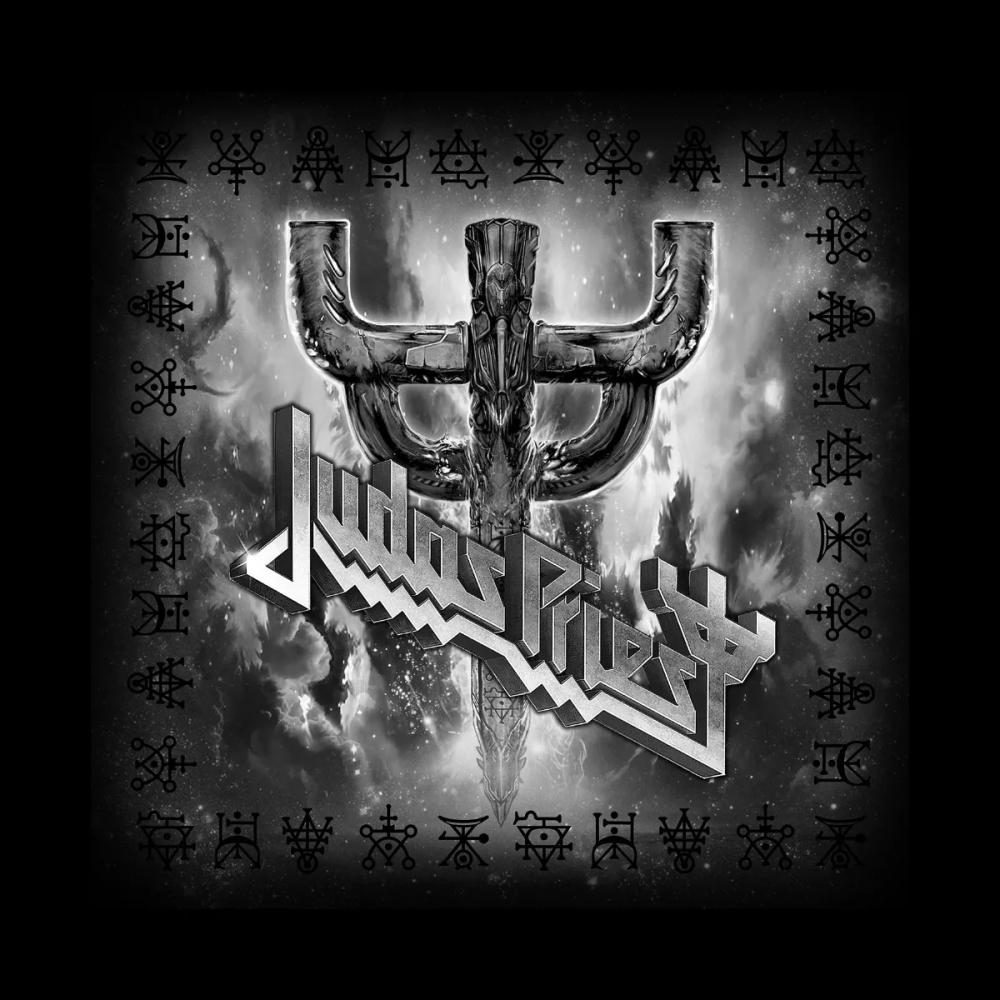 Judas Priest - Logo & Fork Bandana Kopftuch