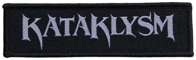 Kataklysm - Logo Superstripe Patch ca. 6x 20cm