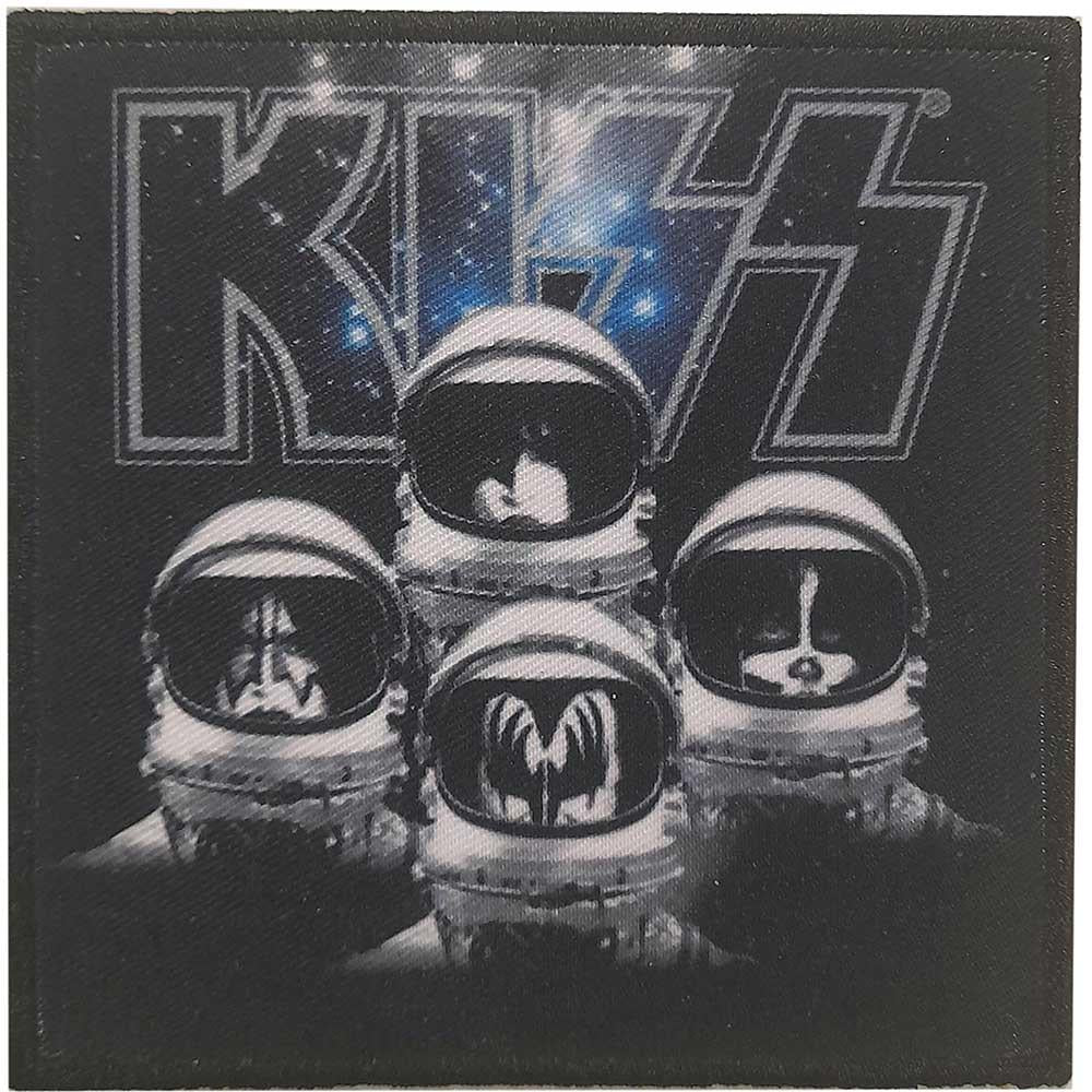 KISS - Astronauts Printed Patch Aufnäher ca. 8,6x 8,6cm