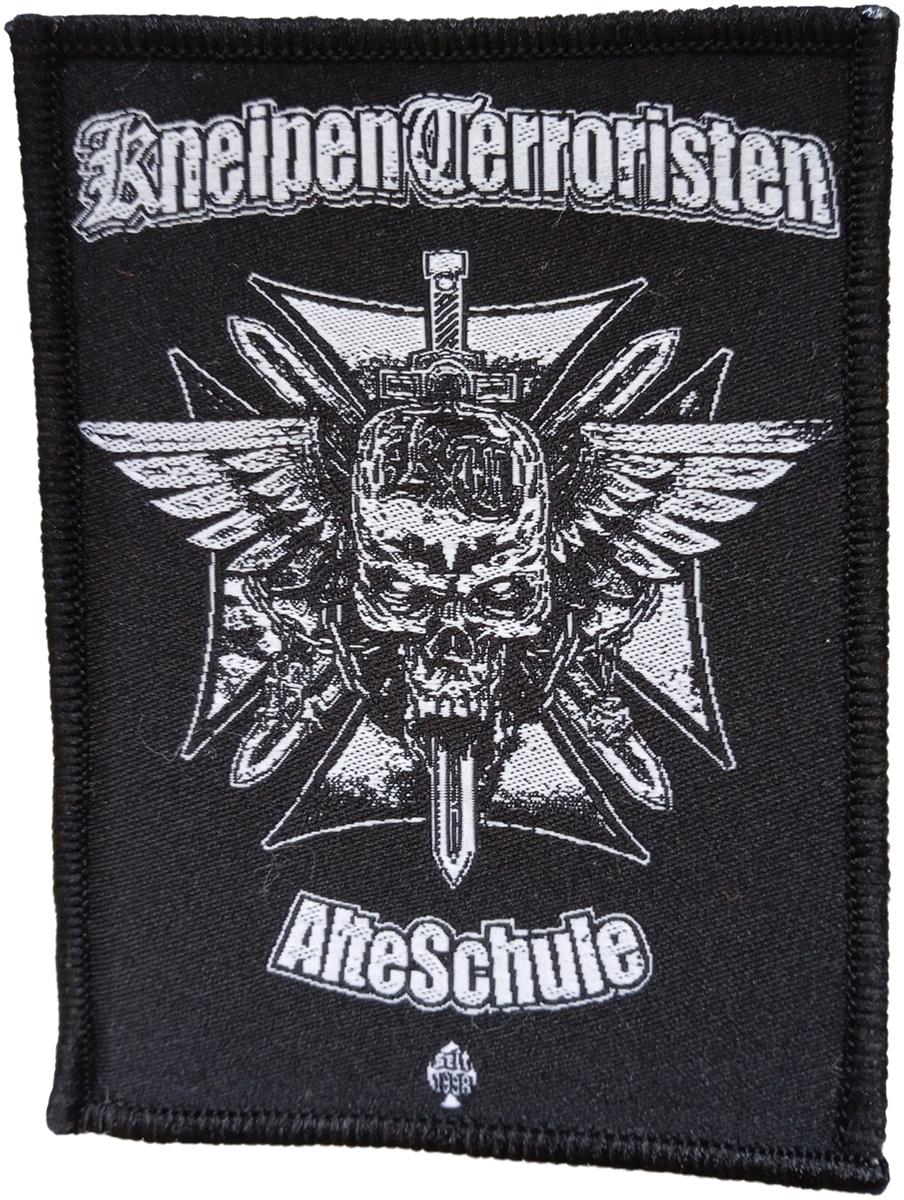 Kneipenterroristen - Alte Schule Aufnäher Patch ca. 7,5x 10cm