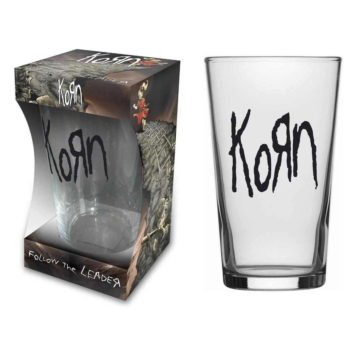 Korn - Follow The Leader Pint Glas 568ml