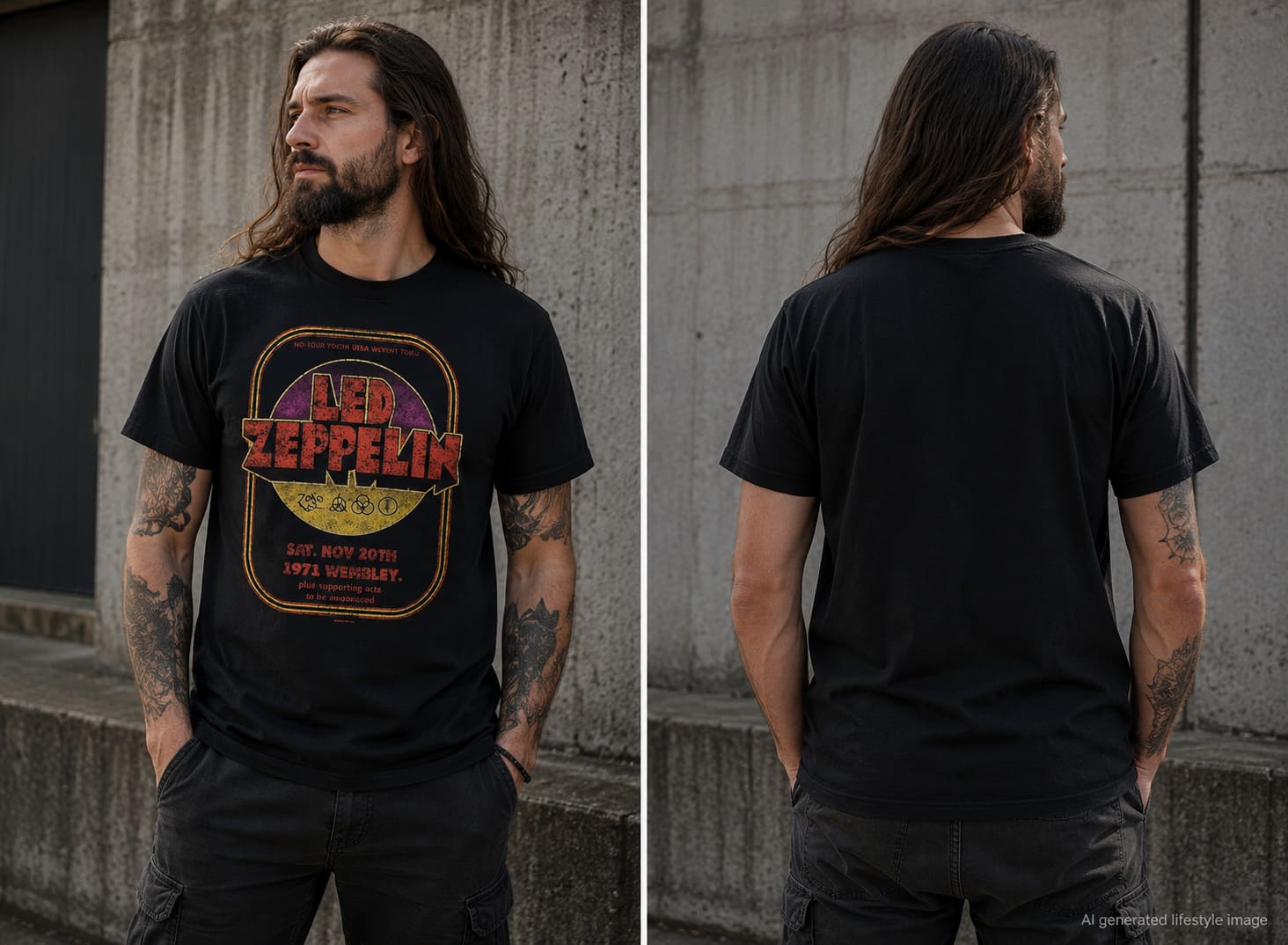 Led Zeppelin - Wembley 1971 T-Shirt
