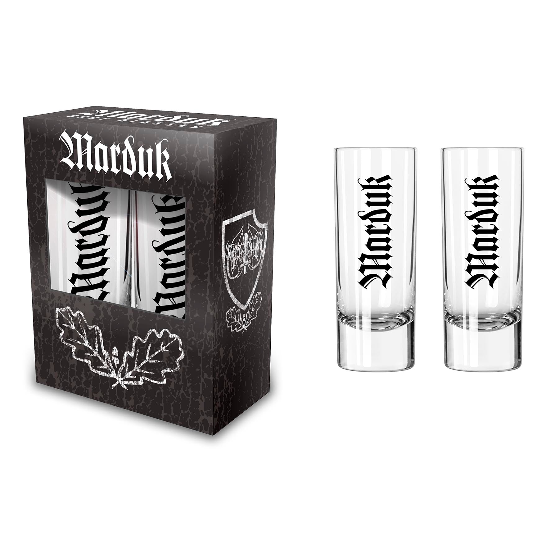 Marduk - Panzer Crest Schnapsglas-Set