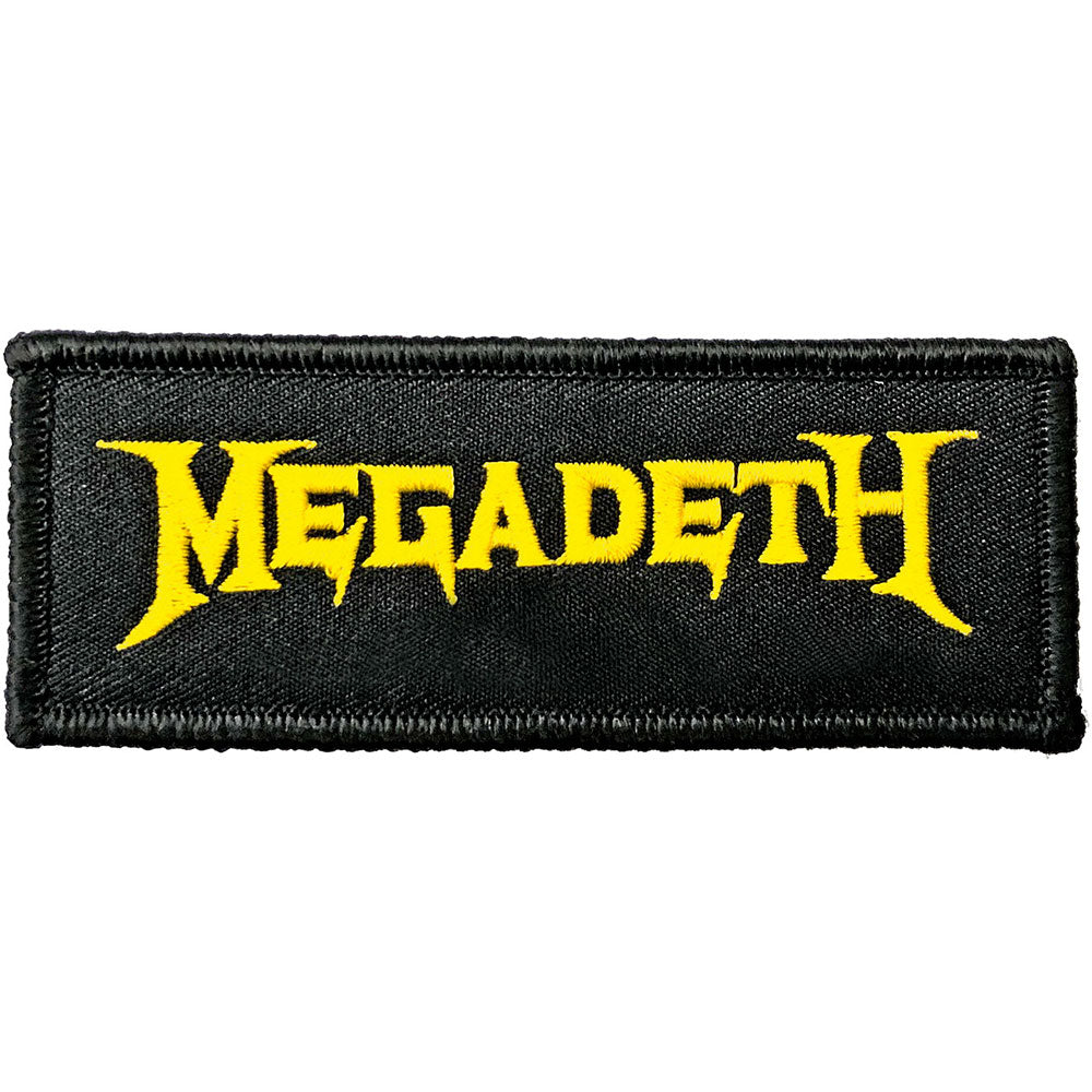 Megadeth - Logo Patch Aufnäher ca. 10x 5cm