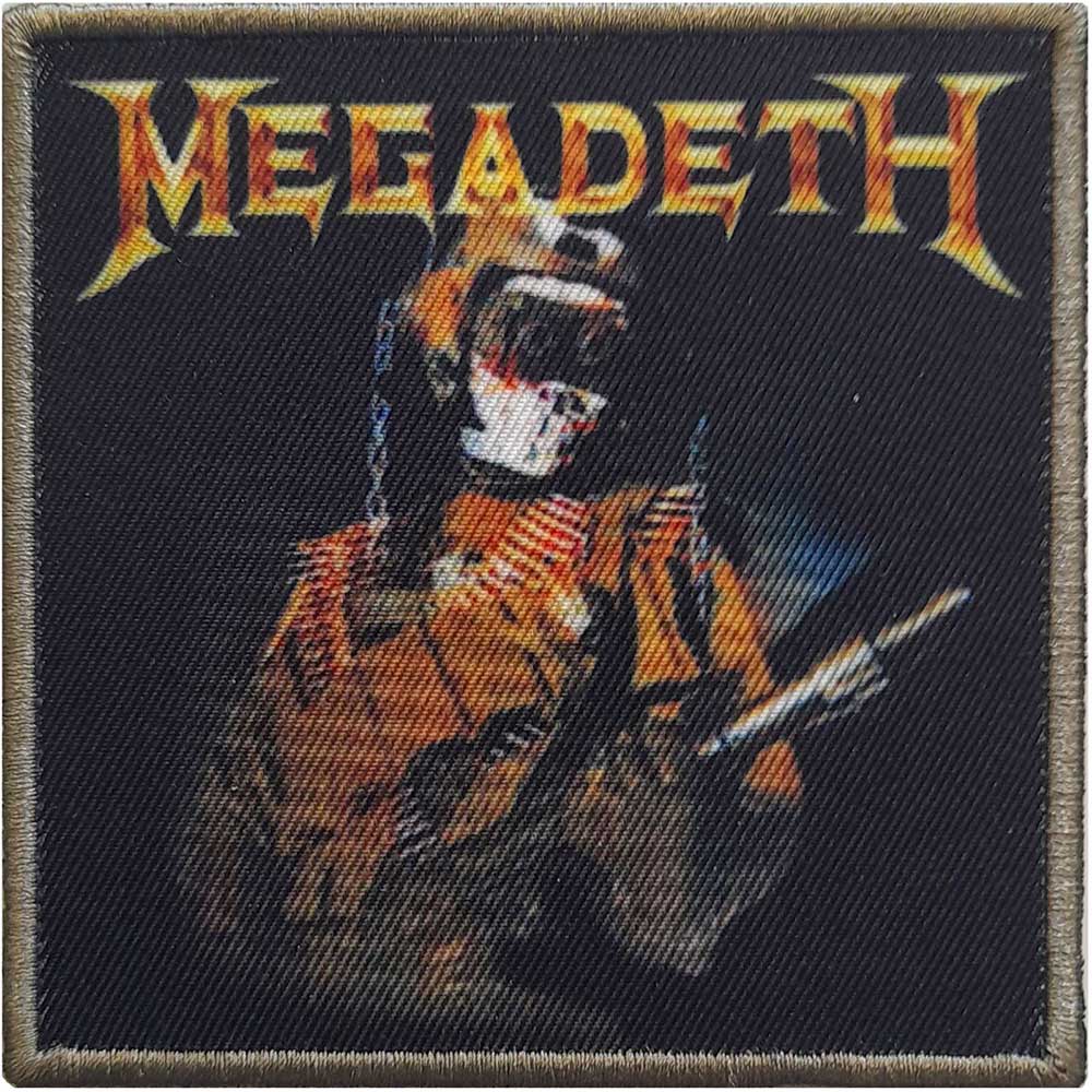 Megadeth - Trooper Printed Patch Aufnäher ca. 8,6x 8,6cm