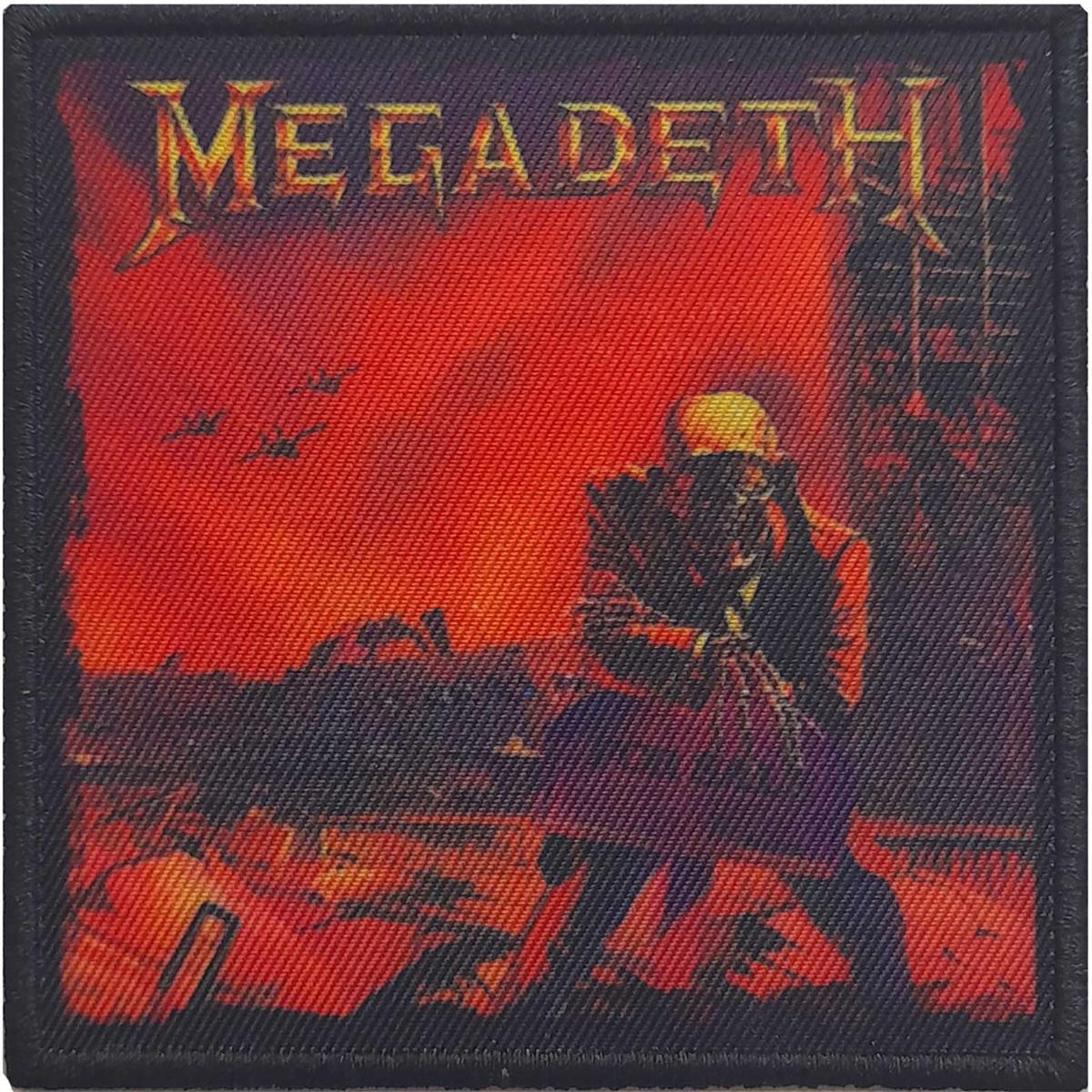 Megadeth - Peace Sells Printed Patch Aufnäher ca. 8,6x 8,6cm