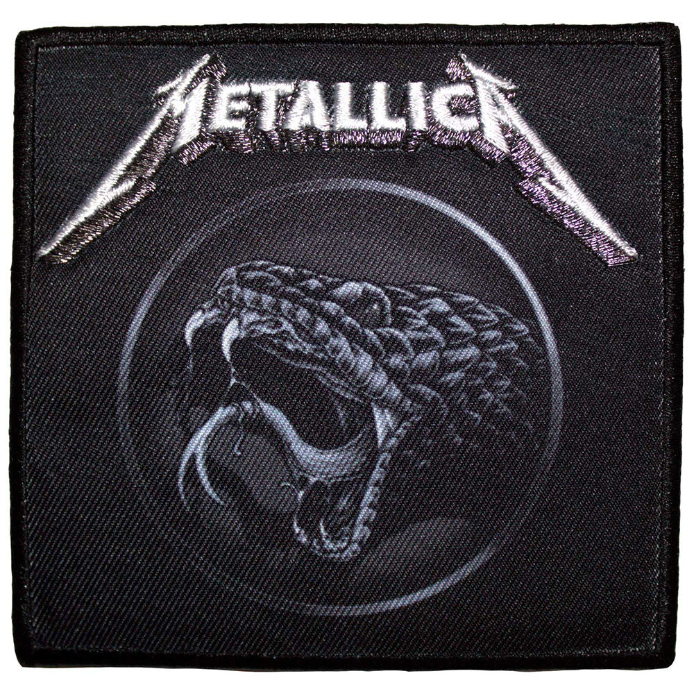 Metallica - Black Album Poster Patch Aufnäher