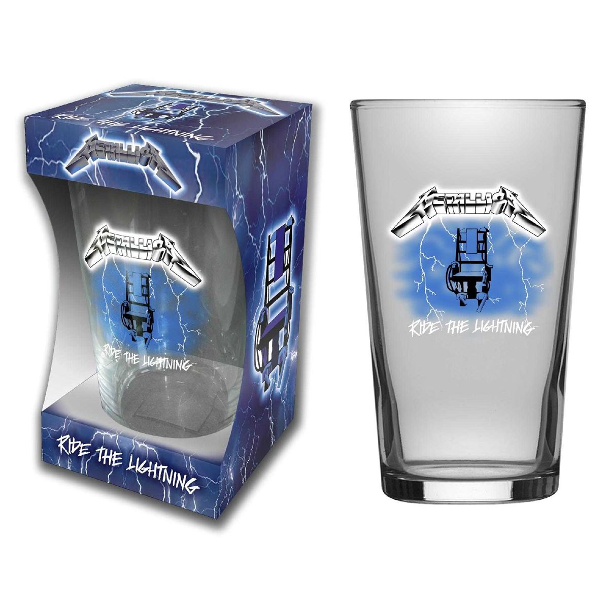 Metallica - Ride The Lightning Pint Glas 568ml