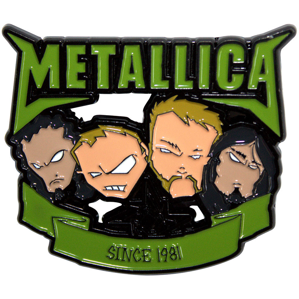 Metallica - Since 1981 Heads Pin ca. 5cm
