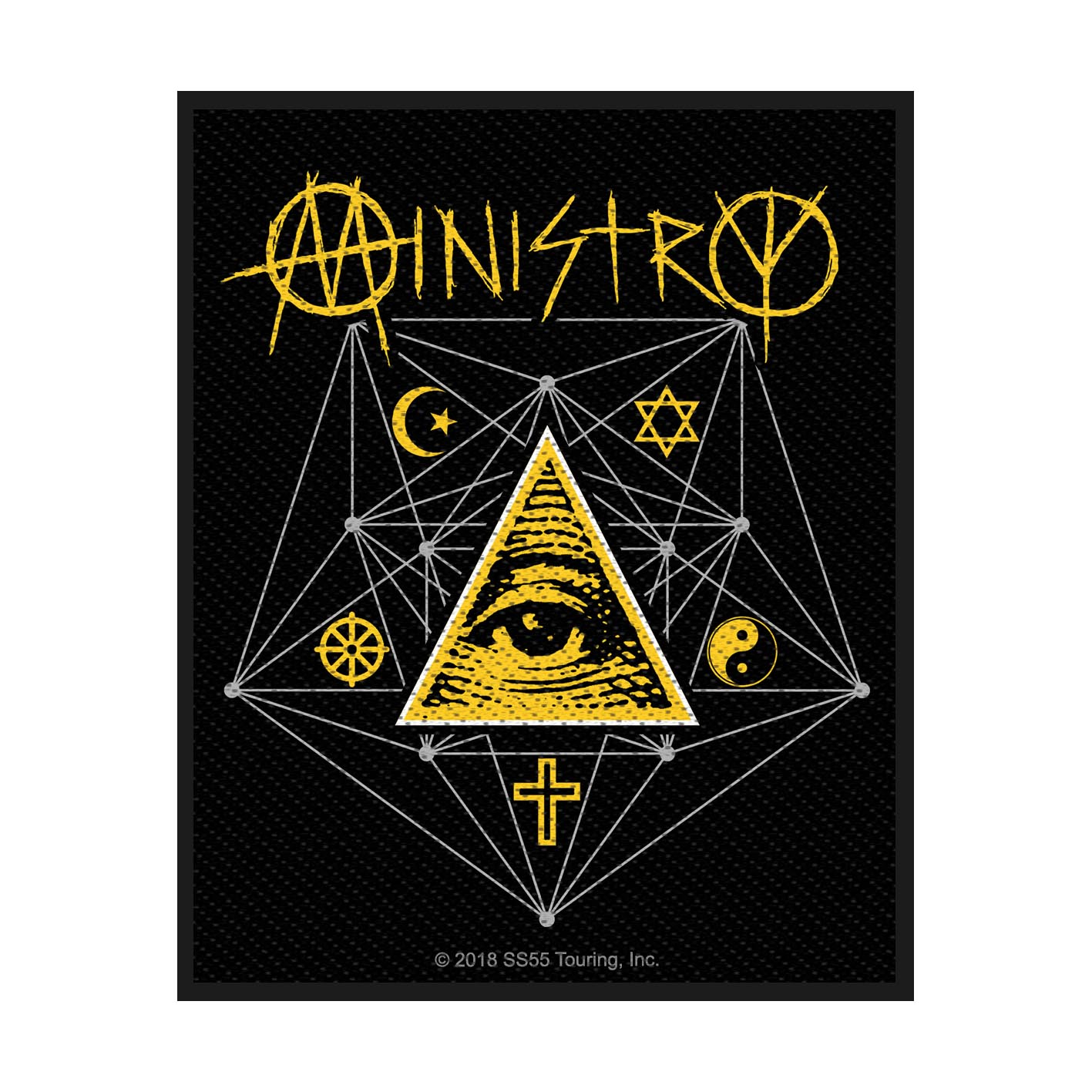 Ministry - All Seeing Eye Aufnäher