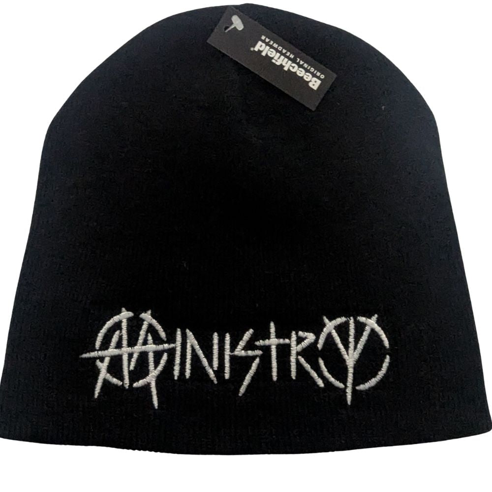 Ministry - Logo Beanie Mütze mit Sticklogo