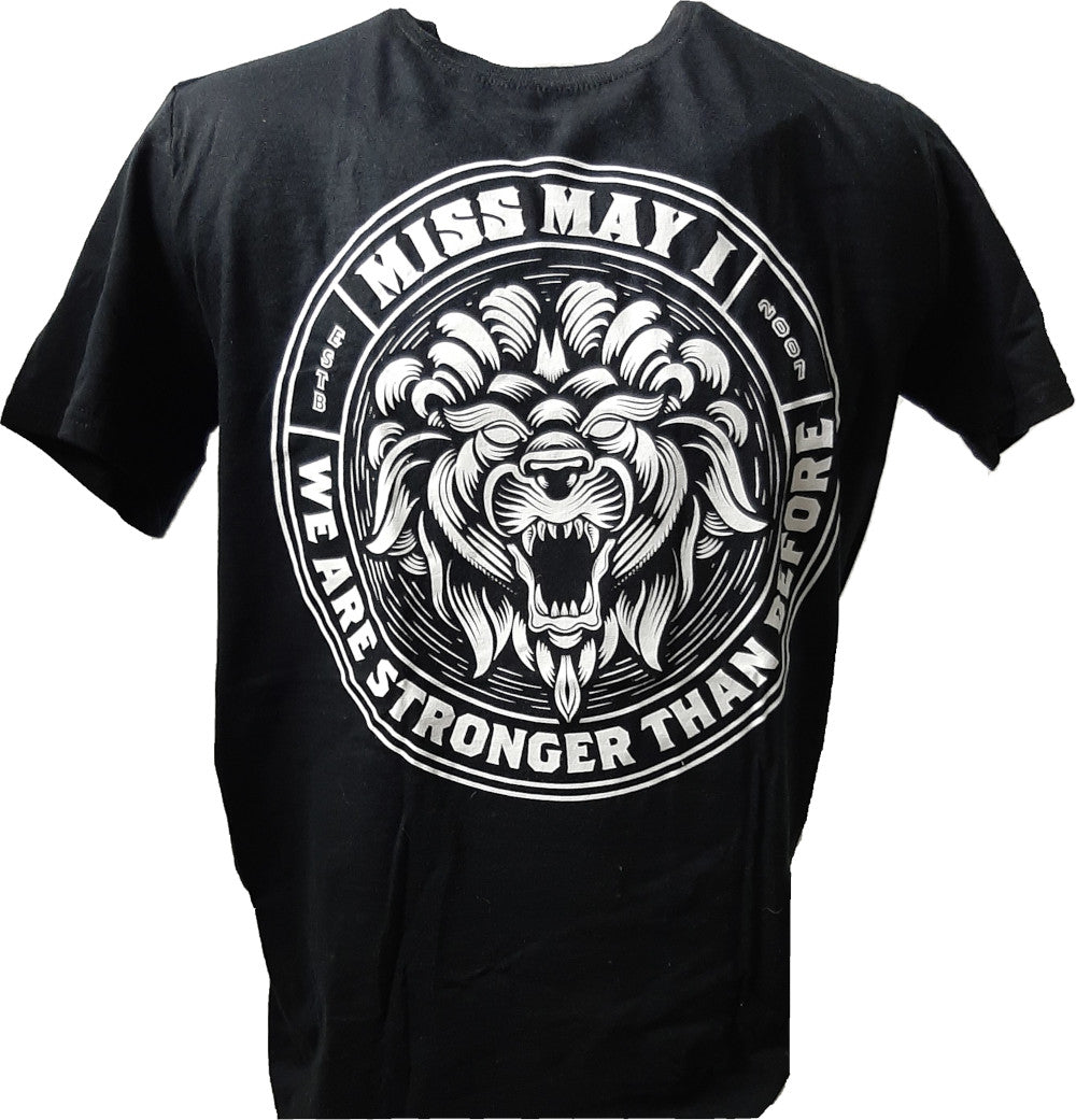 Miss May I - Lion Crest Band T-Shirt Gr. S NEU