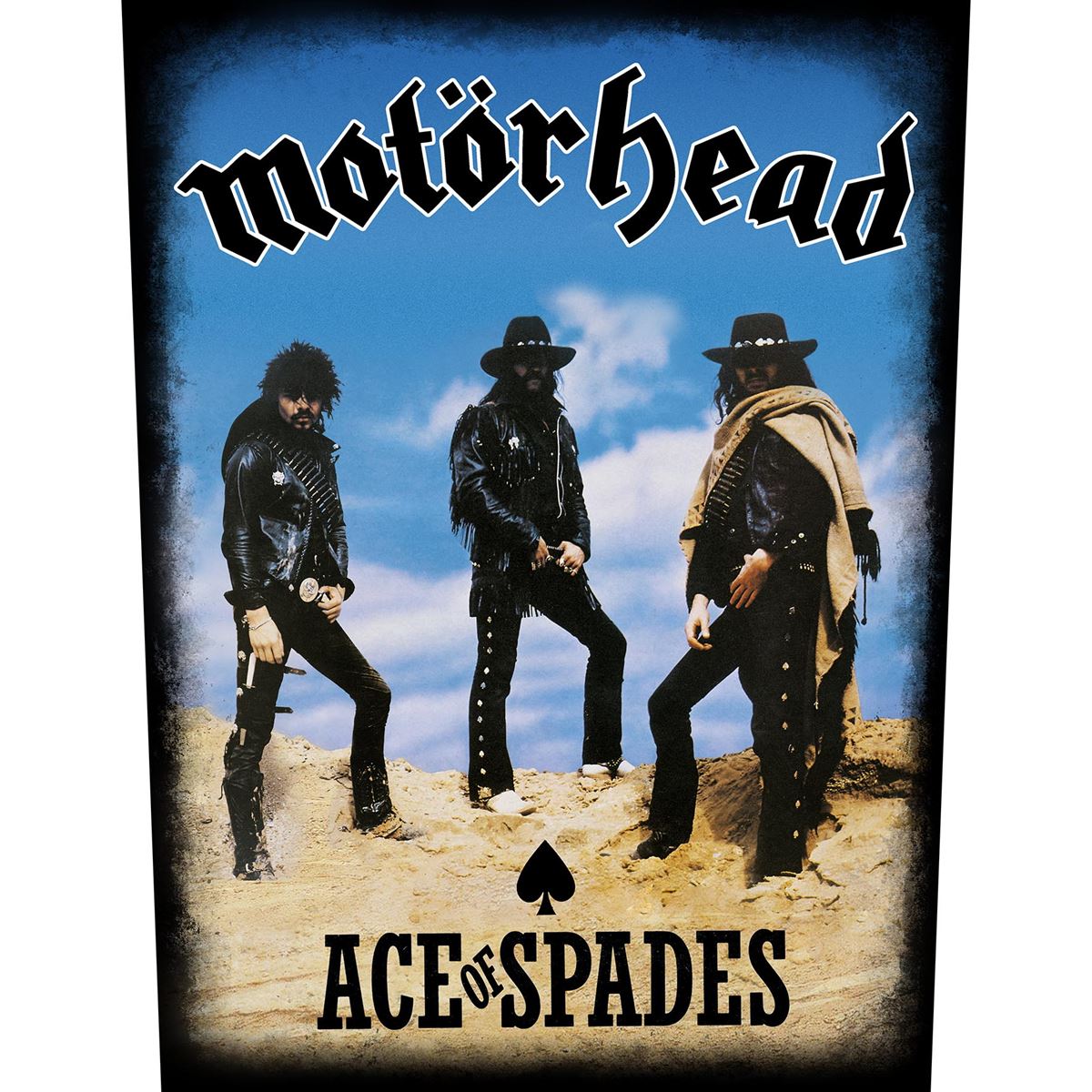 Motörhead - Ace Of Spades Band Backpatch Rückenaufnäher