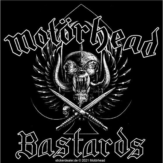 Motörhead - Bastards Aufkleber Sticker