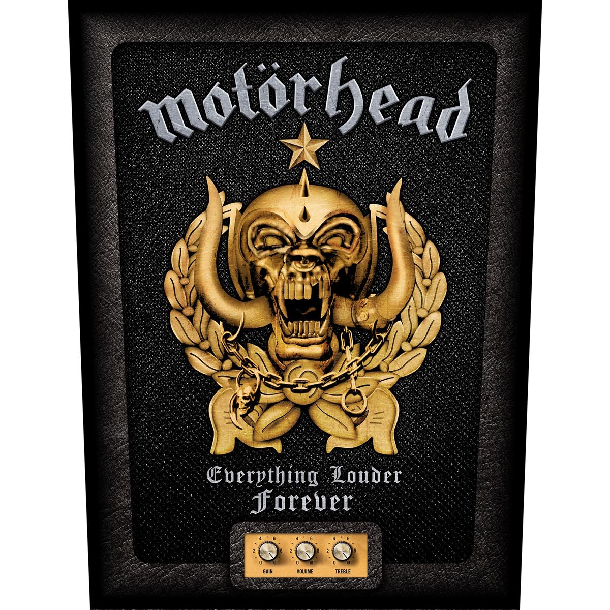 Motörhead - Everything Louder Forever Backpatch Rückenaufnäher