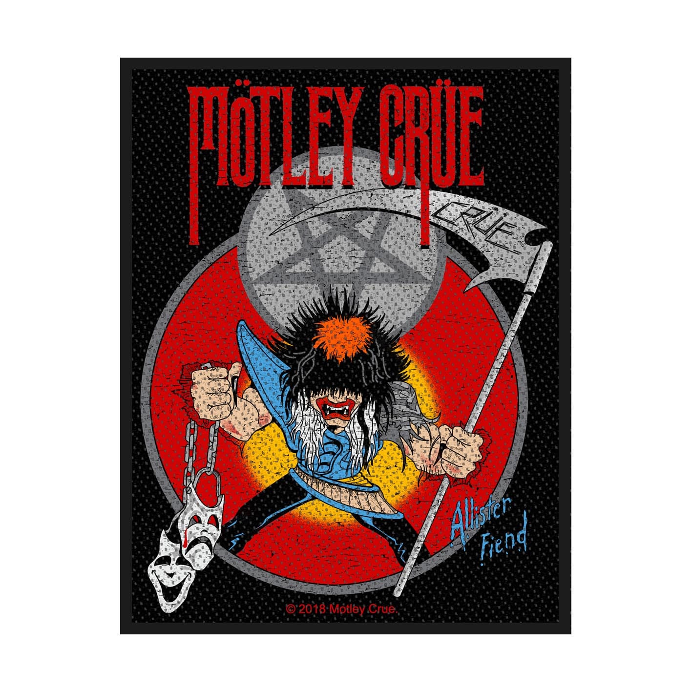 Mötley Crüe - Allister Fiend Patch Aufnäher