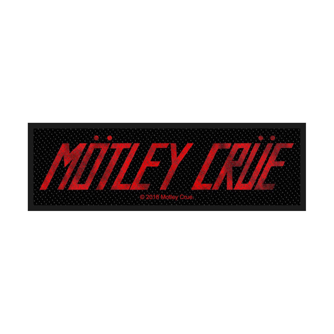 Mötley Crüe - Logo Patch Aufnäher ca. 15x 5cm